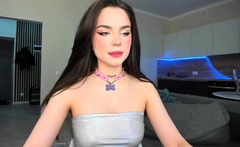 Close up teen foot worship