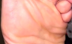 Black Amateur Explore Hot Foot Fetish