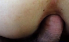 Mature Italian Amateur MILF's First Anal POV