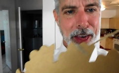 Richard Lennox Flaunts His Cock And Balls While Jacking Off