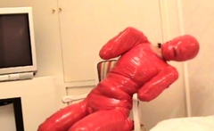 Amateur striptease and Solo masturbation