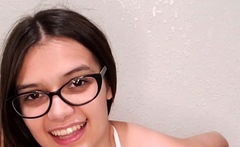 Pale Amateur Teen Brunette Lynn Love