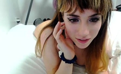 Petite Amateur Redheaded Teen Pisses And Sucks Cock