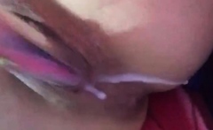 Close up solo beauty toying ass