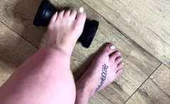 Black Amateur Explore Hot Foot Fetish