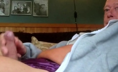 Amateur Norwegian Daddy Handjob