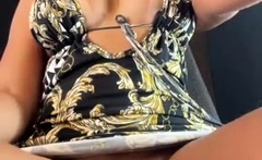 Stacked brunette goes solo toys and masturbation