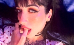 Brunette Solo Webcam Masturbation