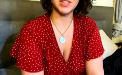 Brunette Solo Webcam Masturbation