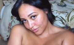 Big boobs milf masturbates with her dildo