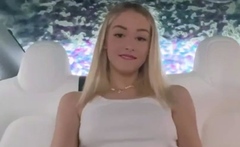 Amateur Blonde Girlfriend Toyed And Facialized