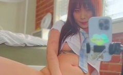 Amateur brunette ariana marie solo toying