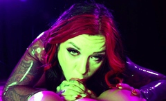 Sabien Demonia wants to jerk you off with her feet