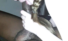 Sexy Slut Gives A Big Cock A Blowjob In The Car