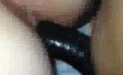 Japanese girl masturbate and Big Black Cock BBC pp