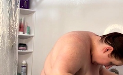 Busty Brunette Solo Masturbation