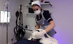 Gloves, Sounding, Chastity Removal, Semen Sample, Face