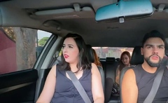 Hot brunette foot fetish play