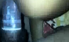 A nympho wife goes wild with 2 black cock bb