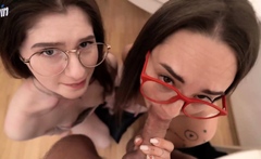 Cum On The Face Of Two Schoolgirls! Orgy5 1winporn!