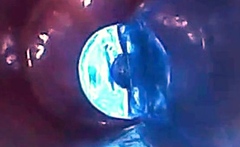 Endoscope POV: Test Tube Cock Urethral Insertion