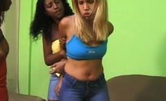 Great Drubbing For A Blonde