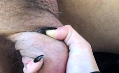 Fetish strapon femdoms cumshot fucking bdsm victim