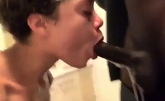Sucking a Big American Cock Like a Pro