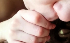 Quick Morning Blowjob - Amateur Teen Pov Full Hd!