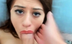 Rough Deep Throat Face Fuck on Webcam
