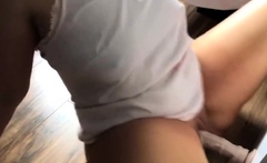 Wall-mounted Dildo Ride Makes Me Cum Hard