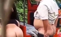 Hidden Cam porn video – Mexican girl gets Creampie in golf cart