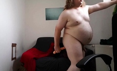 Sissy Emo Takes 12.5 Inches of Sex Toy