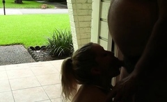 Blonde Escort Fast Blowjob