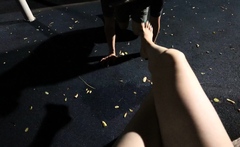 Beautiful Brunette Foot Fetish