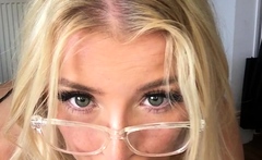 Amateur Blonde Teen Plays Solo with Toy Webcam Porn